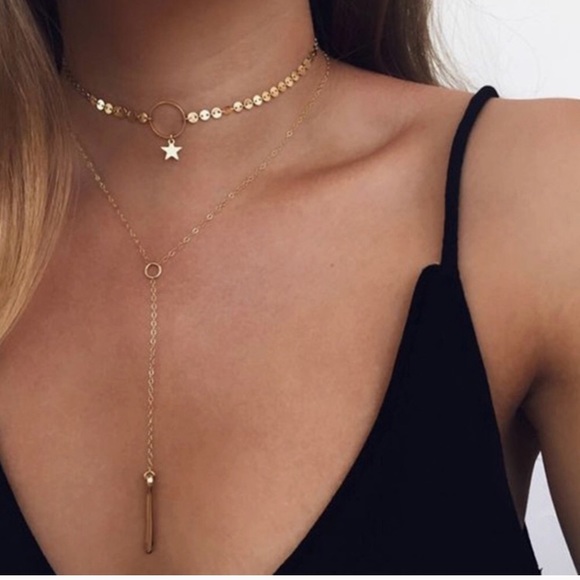 🔥2 for 1🔥Layered Star Necklace - Picture 1 of 1